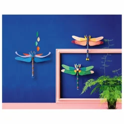 Best Studio Roof Décoration murale Libellule | Bleu