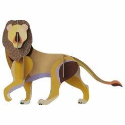 Studio Roof Décoration murale Lion Multicolore Discount