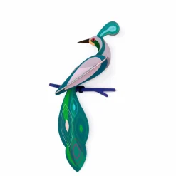 Studio Roof Décoration murale Oiseau Fiji Multicolore