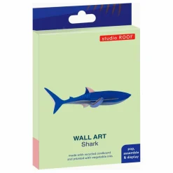 Sale Studio Roof Décoration murale Requin | Bleu marine