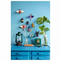 Studio Roof Décoration murale Scarabée Rosalia Multicolore Hot