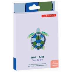 Enfant Studio Roof Décoration Murale|Déco Murale Enfant|Décoration murale Tortue |