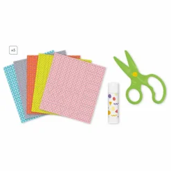 Janod Découpage et collage - x Hachette Multicolore New