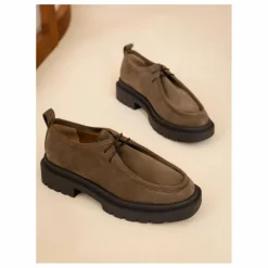 Femme Bobbies Derbies, Mocassins, Ballerines|Derbies Noreen Suède |