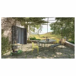 Petite friture Desserte Week-end avec roulettes | Vert Jade Sale