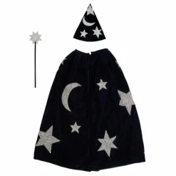 New Meri Meri Déguisement de Sorcier en velours | Bleu