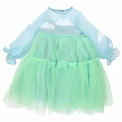 New Meri Meri Déguisement Nuages en tulle et organza Multicolore
