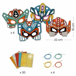 Online Djeco DIY - Mosaïques & Stickers Robots Multicolore