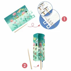 Djeco DIY Danse des lucioles Multicolore Discount