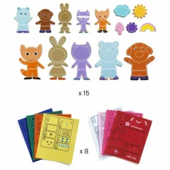 Djeco DIY Funky Family