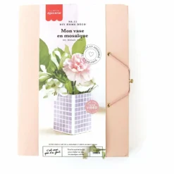 New La Petite Épicerie DIY Mon Vase en Mosaïque Multicolore