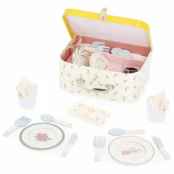 Janod Cuisines, Marchandes|Dînette en valisette - Mamie Soleil