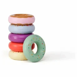 Kid's Concept Cuisines, Marchandes|Donuts en bois - Boîte de 6