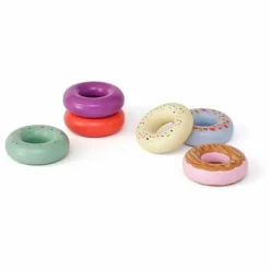 Kid's Concept Cuisines, Marchandes|Donuts en bois - Boîte de 6