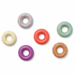 Kid's Concept Cuisines, Marchandes|Donuts en bois - Boîte de 6