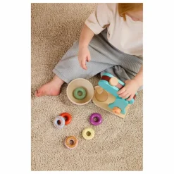 Kid's Concept Cuisines, Marchandes|Donuts en bois - Boîte de 6