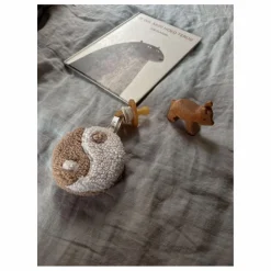 Dappermaentje Doudou attache tétine Yin Yang |