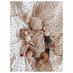 Patti Oslo Doudou Britney le Lapin | Bleu marine New