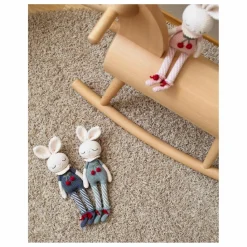 Patti Oslo Doudou Britney le Lapin | Bleu marine New