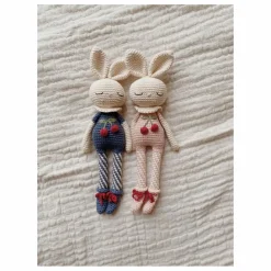 Patti Oslo Doudou Britney le Lapin | Bleu marine New