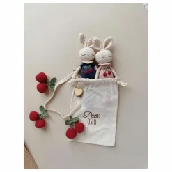 Patti Oslo Doudou Britney le Lapin | Bleu marine New
