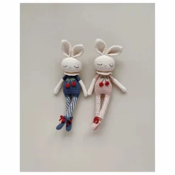 Patti Oslo Doudou Britney le Lapin | Bleu marine New