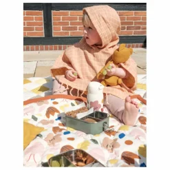 Fabelab Doudou en coton bio Ours Ocre