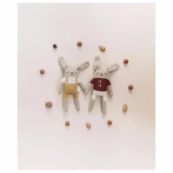 Main Sauvage Doudou Lapin | Jaune Clearance