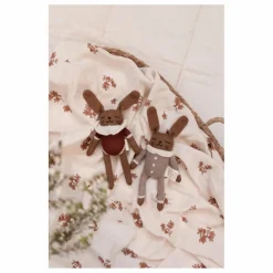 Outlet Main Sauvage Doudou Lapin barboteuse | Sienne