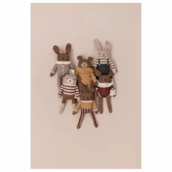 Outlet Main Sauvage Doudou Lapin barboteuse | Sienne
