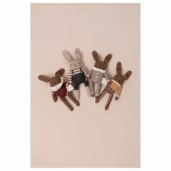 Outlet Main Sauvage Doudou Lapin barboteuse | Sienne