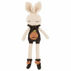 Patti Oslo Doudou Lapin Citrouille | Blanc Discount