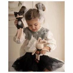 Patti Oslo Doudou Lapin Citrouille | Blanc Discount