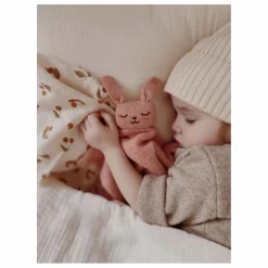 Best Main Sauvage Doudou Lapin en alpaga | Rose