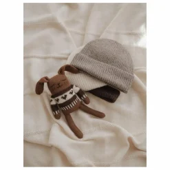 Main Sauvage Doudou Lapin pull jacquard |