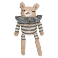 Main Sauvage Doudous, Peluches|Doudous Et Peluches|Doudou Ourson barboteuse rayée |