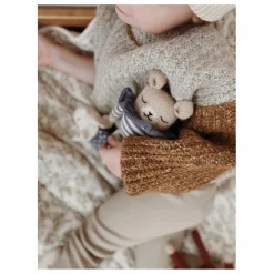 Main Sauvage Doudous, Peluches|Doudous Et Peluches|Doudou Ourson barboteuse rayée |