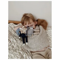 Main Sauvage Doudous, Peluches|Doudous Et Peluches|Doudou Ourson barboteuse rayée |