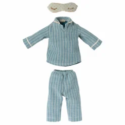 Discount Maileg Doudou souris en pyjama Multicolore