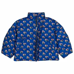 Hot Hello Simone Doudoune Alixa Fleurie | Bleu foncé