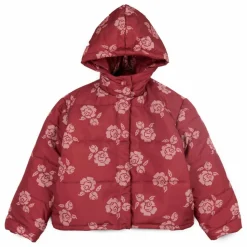 Online Mipounet Doudoune Gaia Fleurie | Rouge