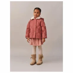 Clearance Bonpoint Doudoune Janice Flanelle | Rose