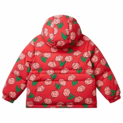 Sale Wynken Doudoune Kukka Down Fleurie | Rouge