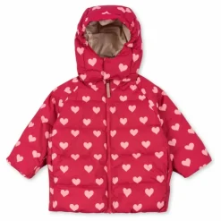Enfant Konges Sløjd Doudoune Nuka Cœurs Fibres Recyclées |