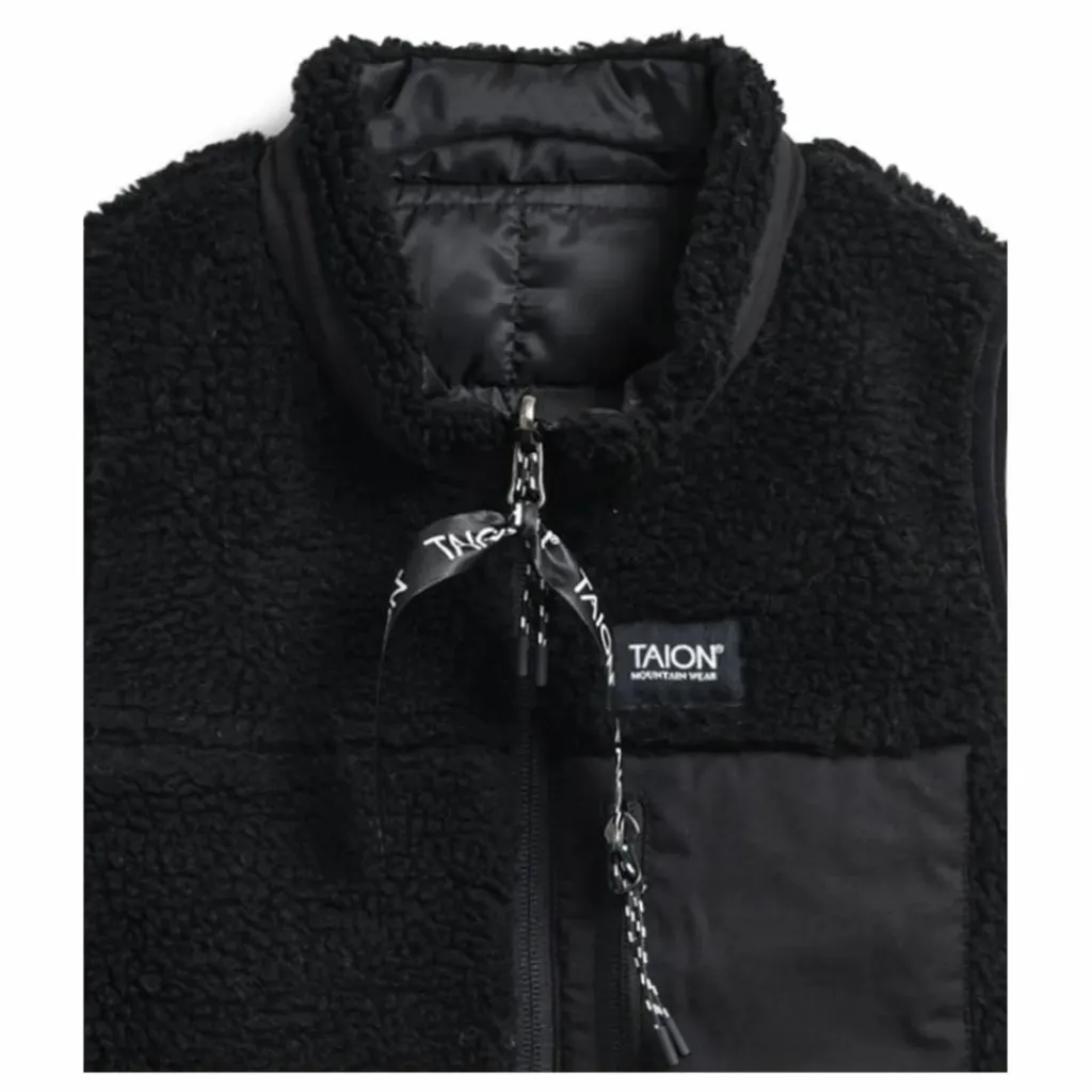 Discount Taion Doudoune Réversible Down x Boa Mountain | Noir