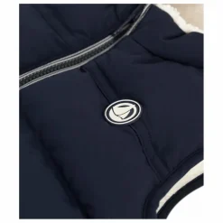 Online Petit Bateau Doudoune Sans Manches Logo | Bleu marine