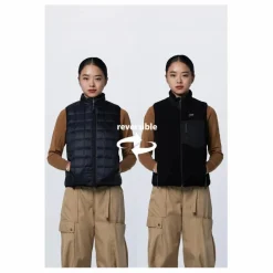 Femme Taion Vestes, Blousons|Doudounes, Parkas, Vestes|Doudoune Sans Manches Réversible Down x Boa |