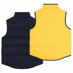 Enfant Petit Bateau Manteaux, Blousons|Doudoune Sans Manches Réversible |