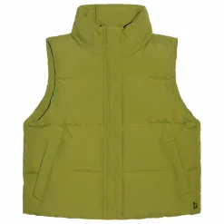 Hot Hundred Pieces Doudoune Sans Manches Temper Fibres Recyclées | Vert