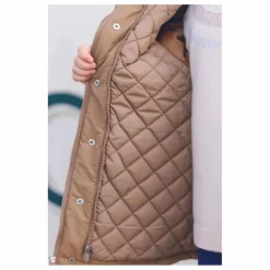 Online Tartine et Chocolat Doudoune Sherpa Réversible | Taupe